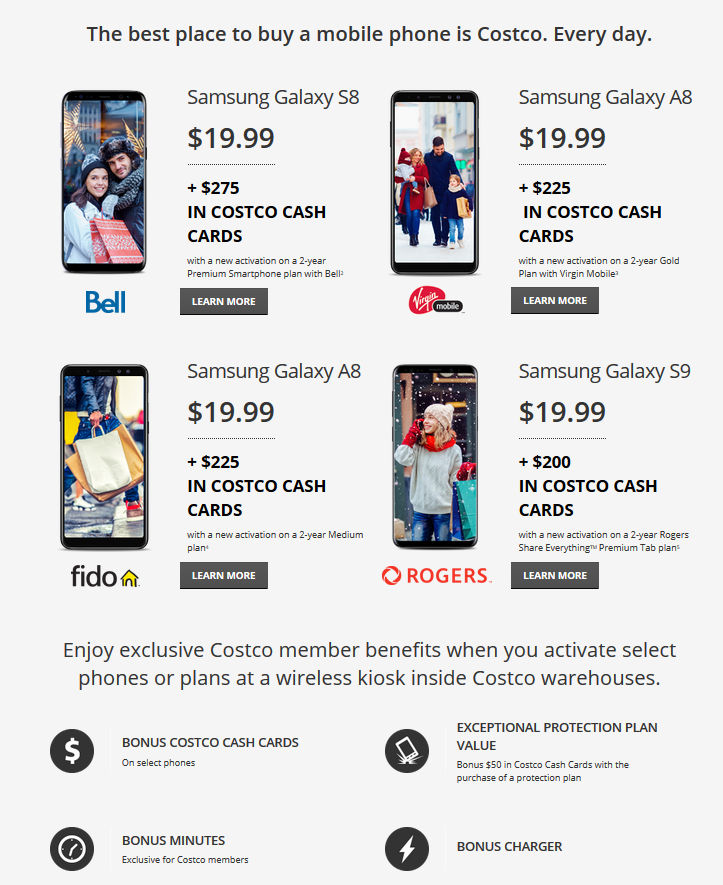 Costco Canada Black Friday Phone Deals! - Costco West Fan Blog