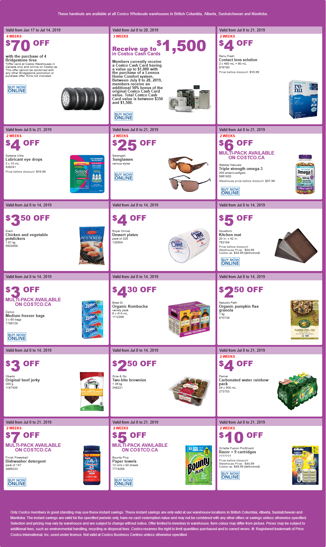 Part 2 - Costco unadvertised deals of the week starting January 10th - Save  Money in Winnipeg