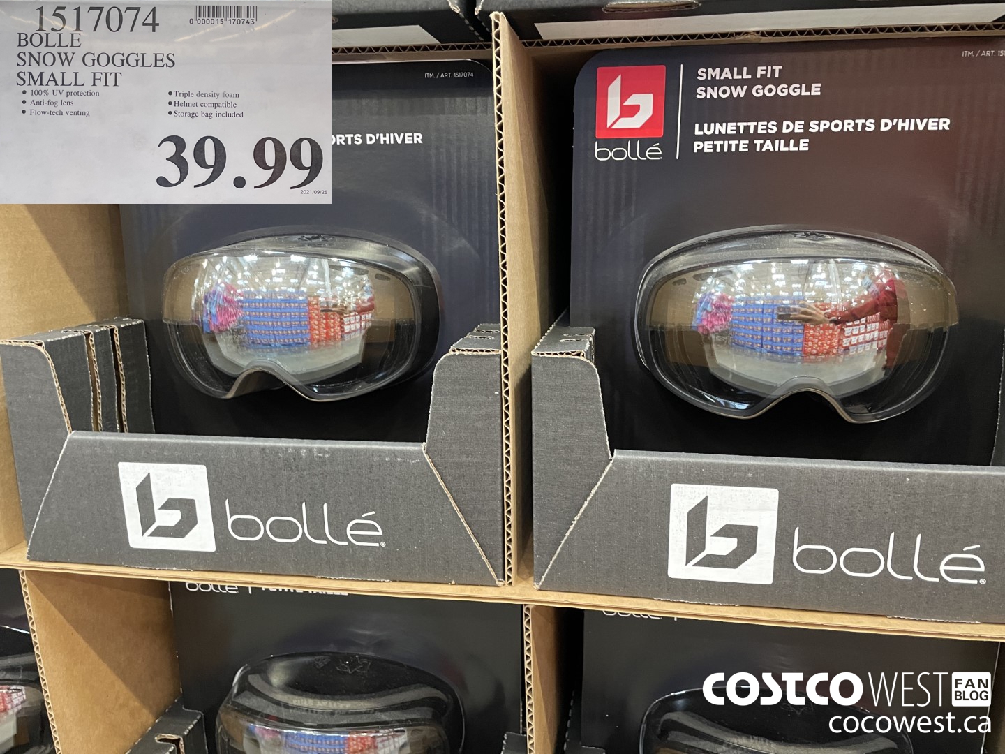 Costco best sale lunette ski