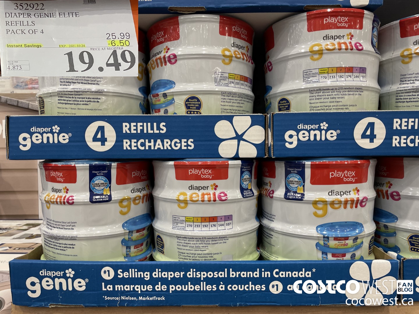 Diaper genie hot sale costco