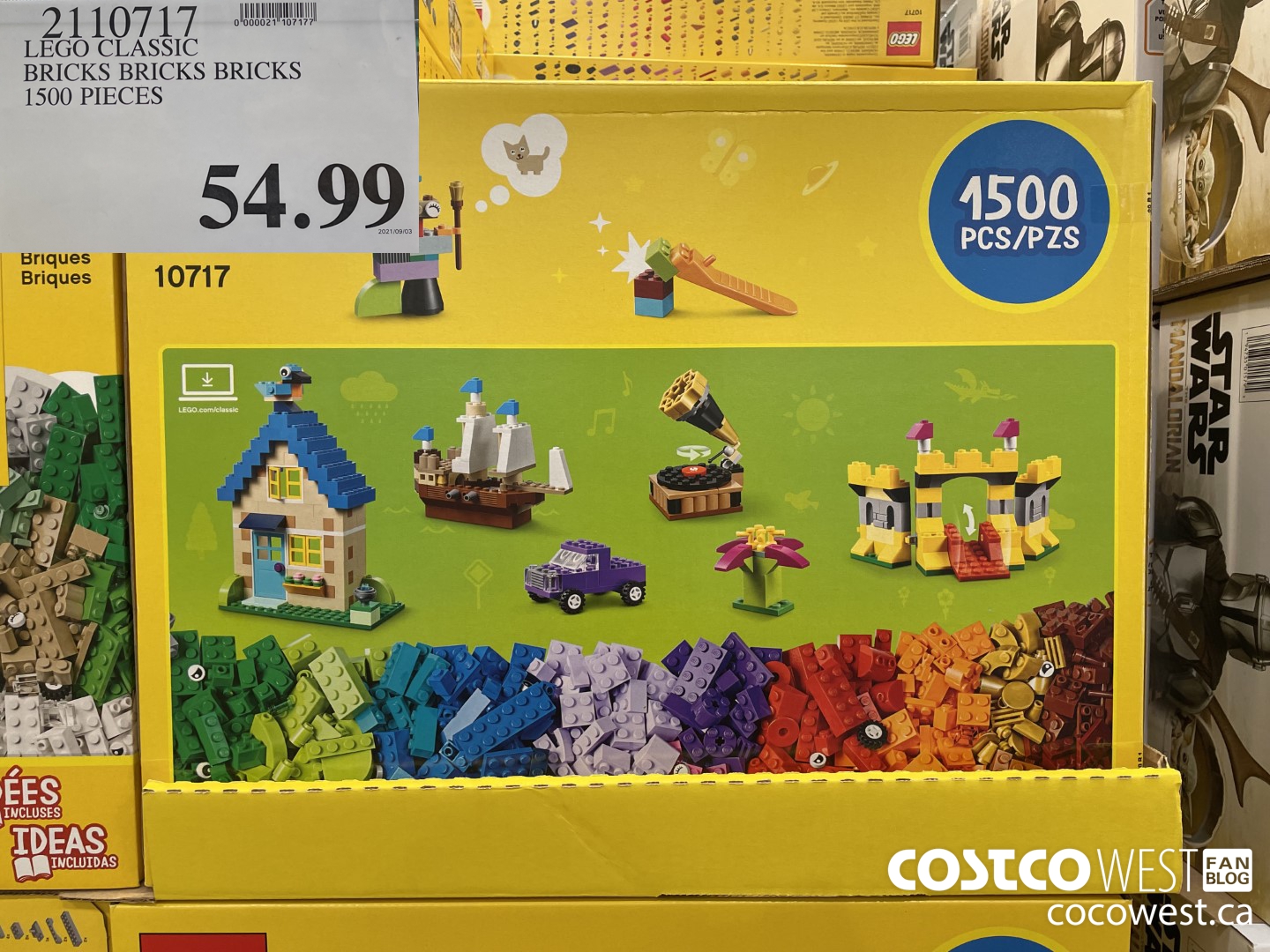 Costco legos online 1500