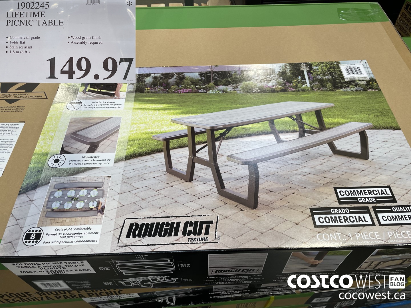 Costco Summer Aisle 2021 Superpost The Entire Seasonal Aisle   LIFETIME PICNIC TABLE 20210928 