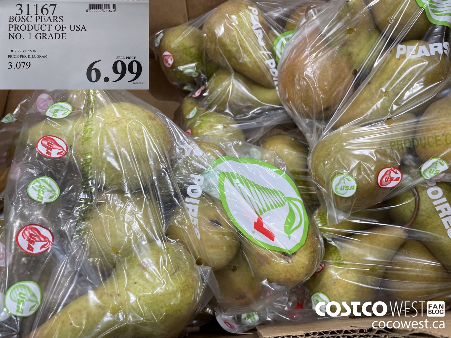 (d) Organic Bosc Pear Duo, 2 count, From Our Farmers