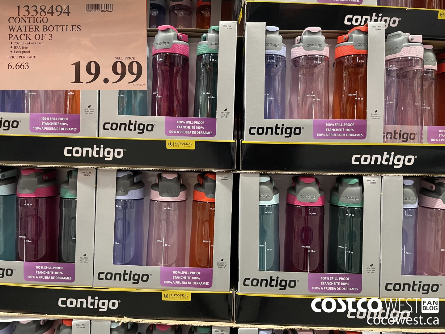 Contigo Kids Tumblers 3-Pack Only $11.99 at Costco, Spill-Proof & BPA-Free