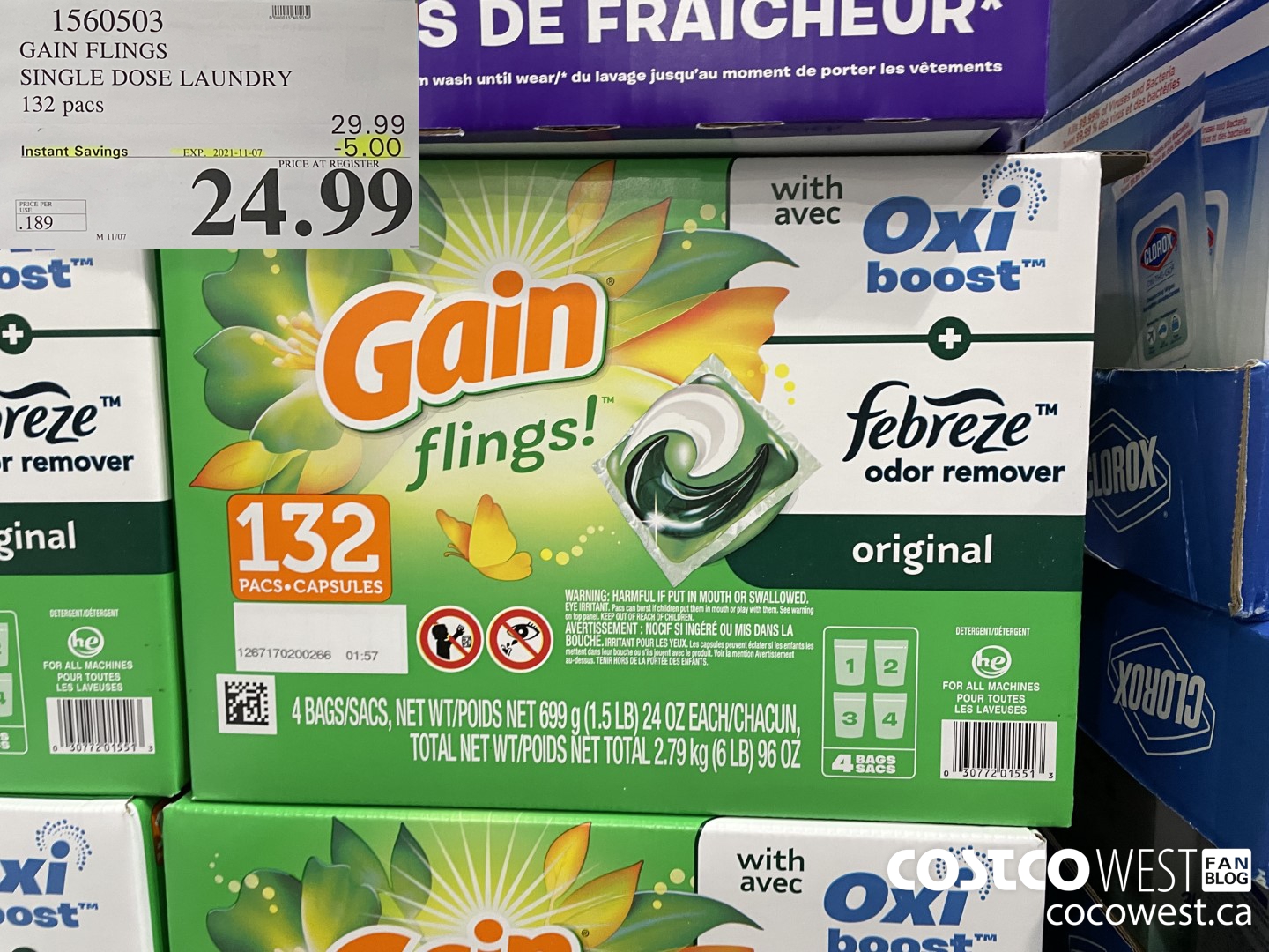 Proctor & Gamble - Spend $100 Get $25 Promotion - Oct 25 to Nov 21 (All Products  and Prices) - Costco West Fan Blog