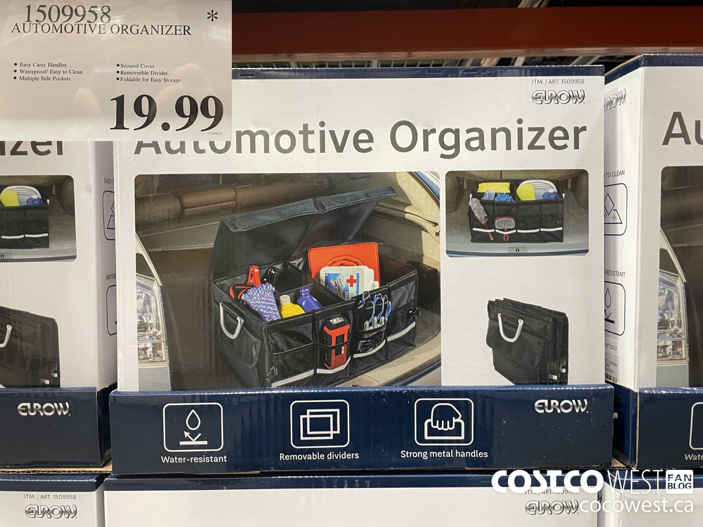 1509958 AUTOMOTIVE ORGANIZER  $19.99
