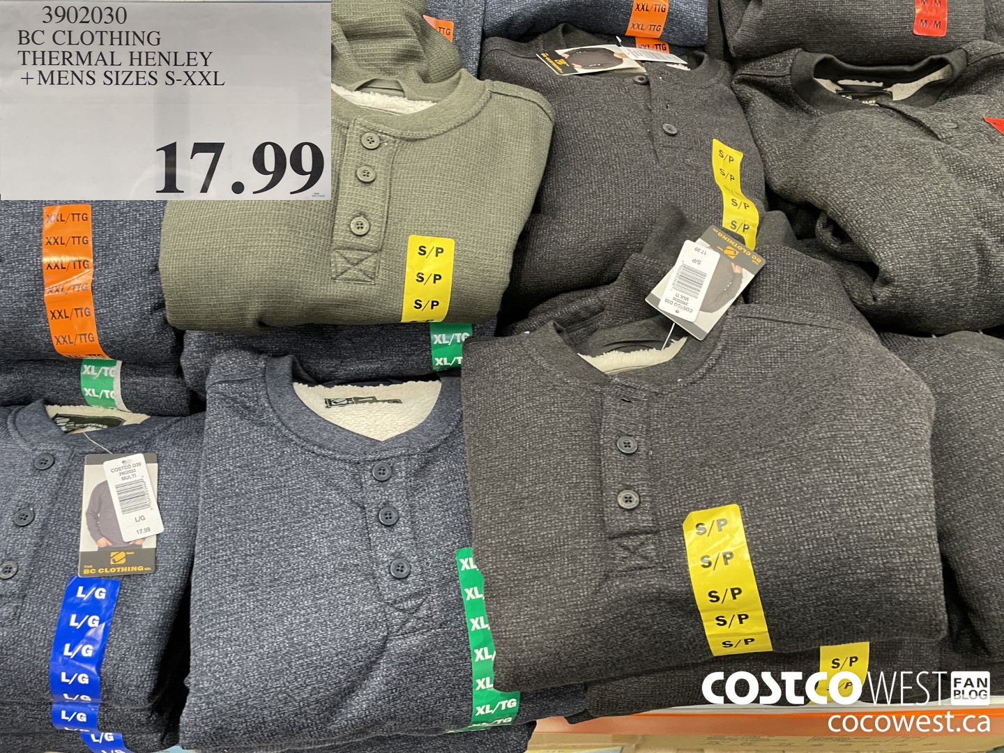 Costco thermal cheap wear