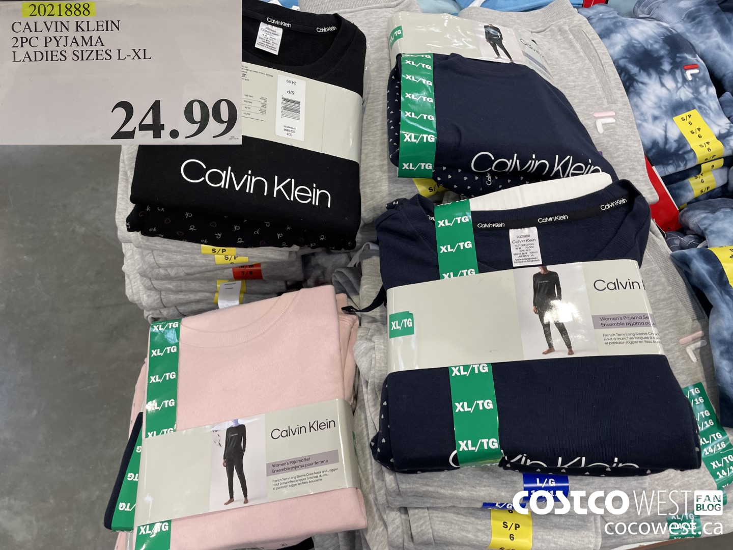 2-piece Calvin Klein lounge sets are at Costco for only $19.99! So