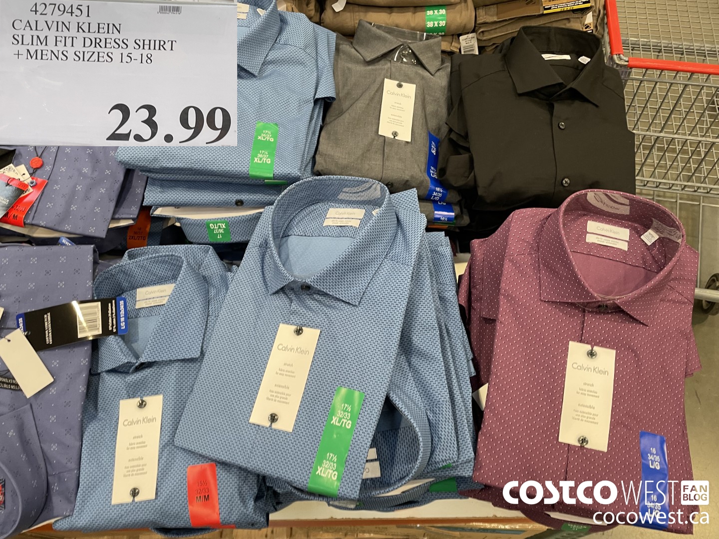 Calvin klein slim fit dress cheap shirt costco