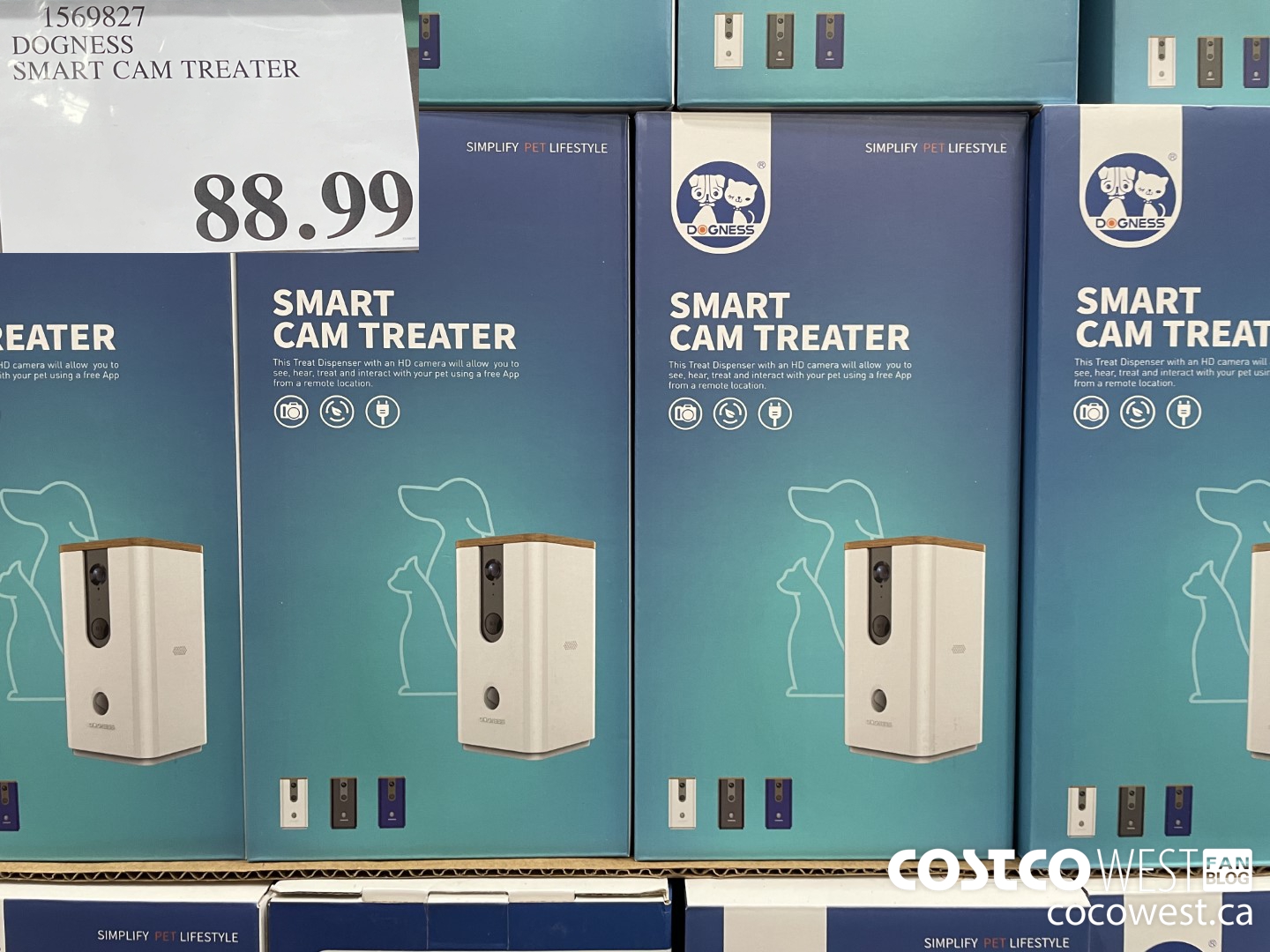 1569827 DOGNESS SMART CAM TREATER  $88.99