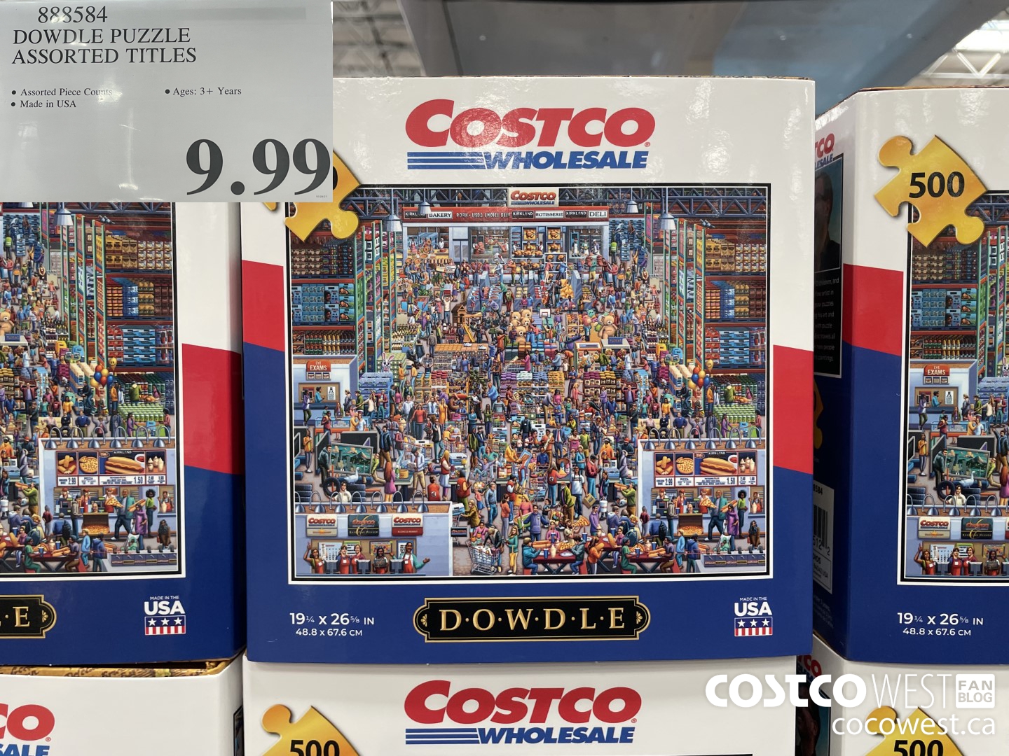 888584 DOWDLE PUZZLE ASSORTED TITLES  $9.99