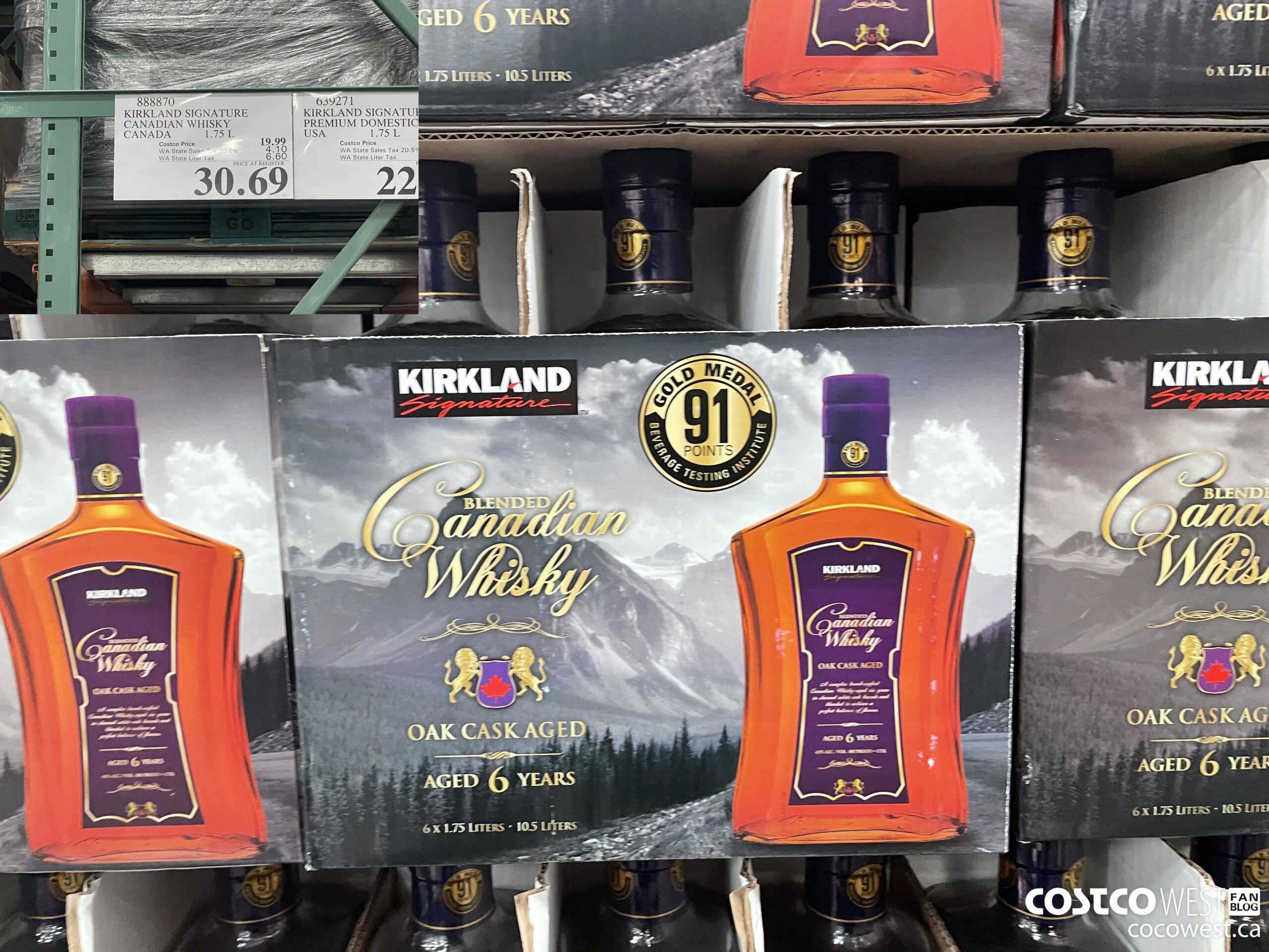 Kirkland Signature Canadian Whiskey