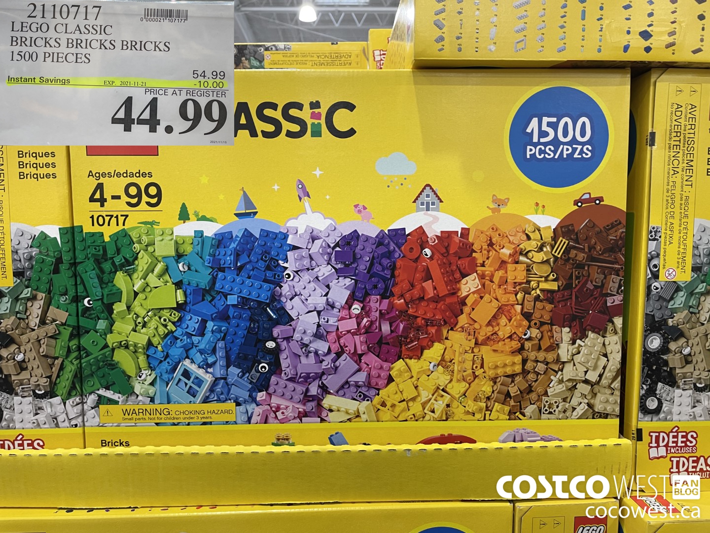 Costco best sale legos 1500