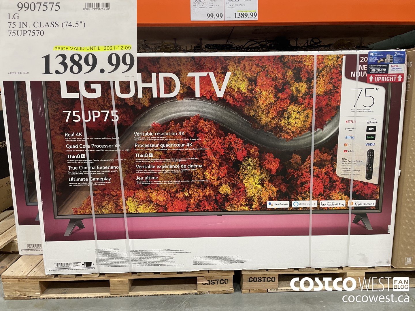 9907575 LG 75 IN. CLASS (74.5