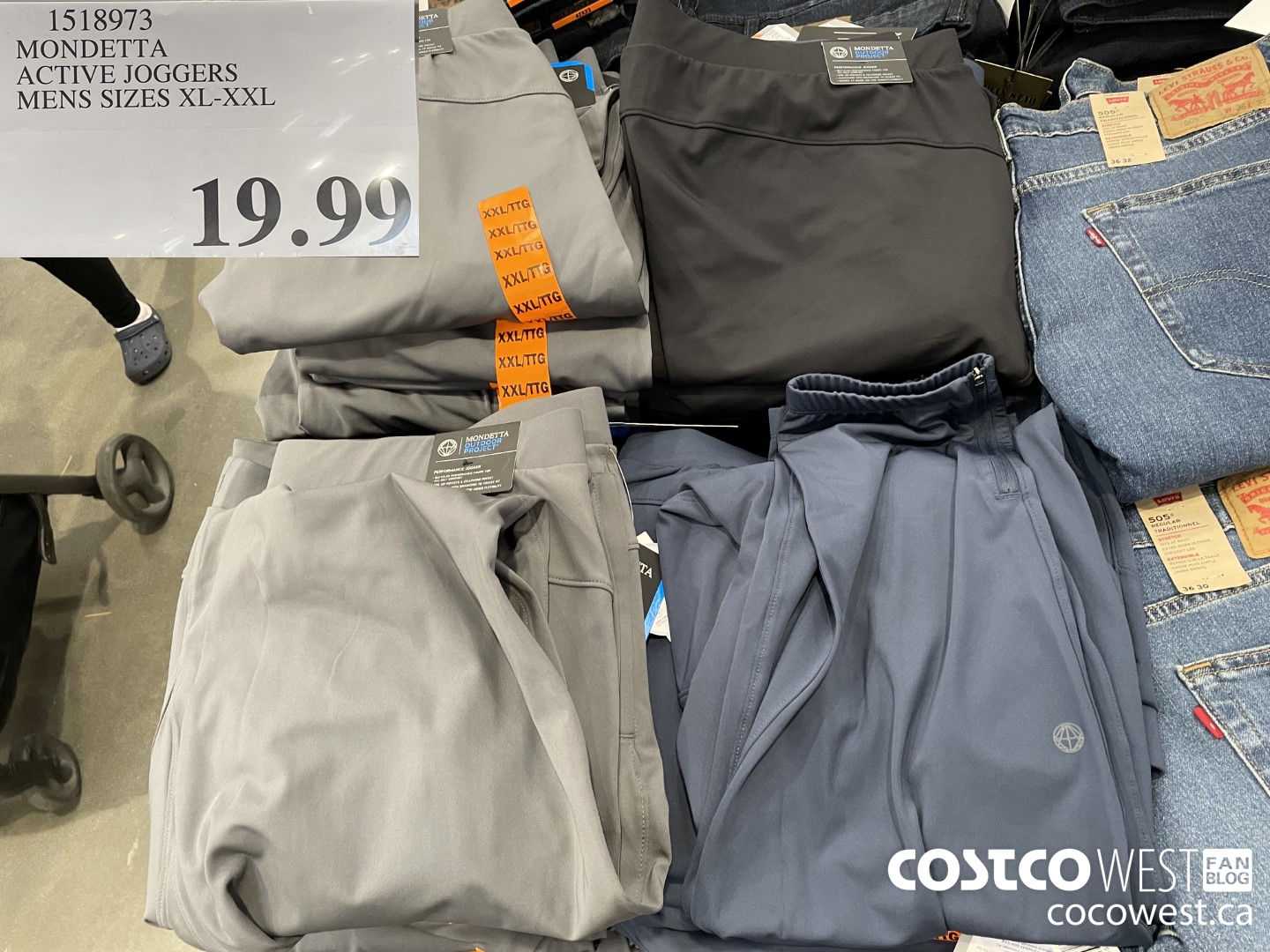 MONDETTA ACTIVE SHORT +MENS SIZES S-XXL at Costco Elgin Mills