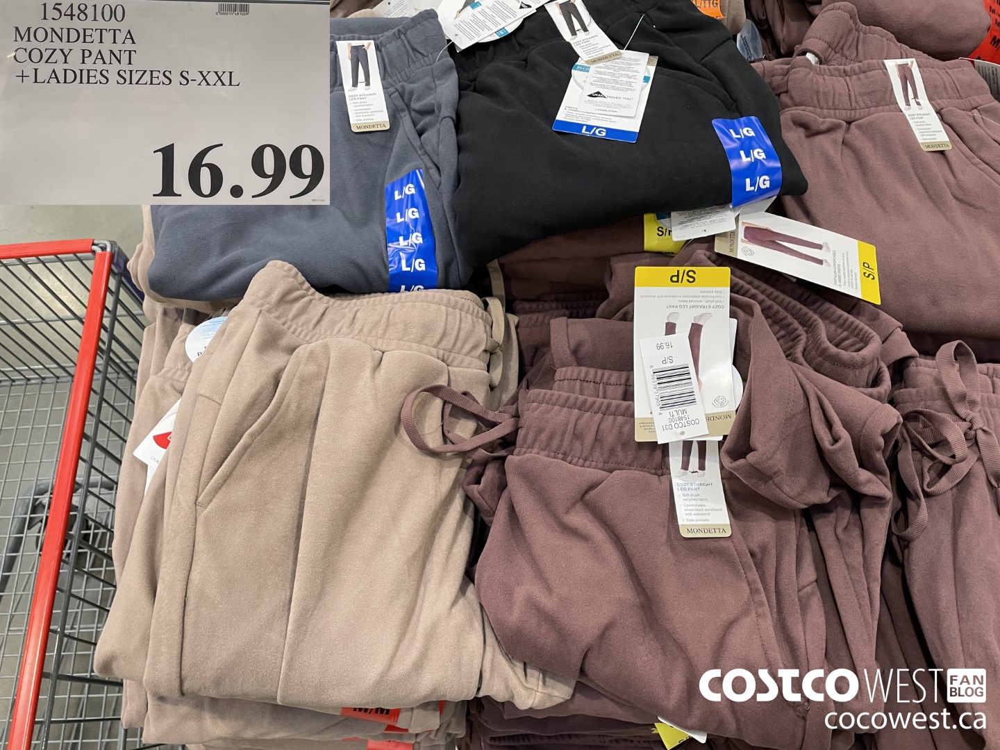 MONDETTA KNIT JOGGER +MENS SIZES S-XXL at Costco 3180 Laird Rd Mississauga