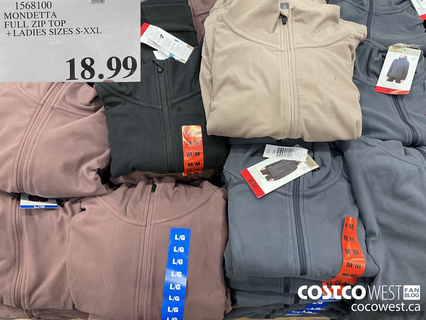 Costco] Mondetta Men's Full Zip Jacket - Black & Blue - Various Sizes -  $9.97 - w/ FS - RedFlagDeals.com Forums