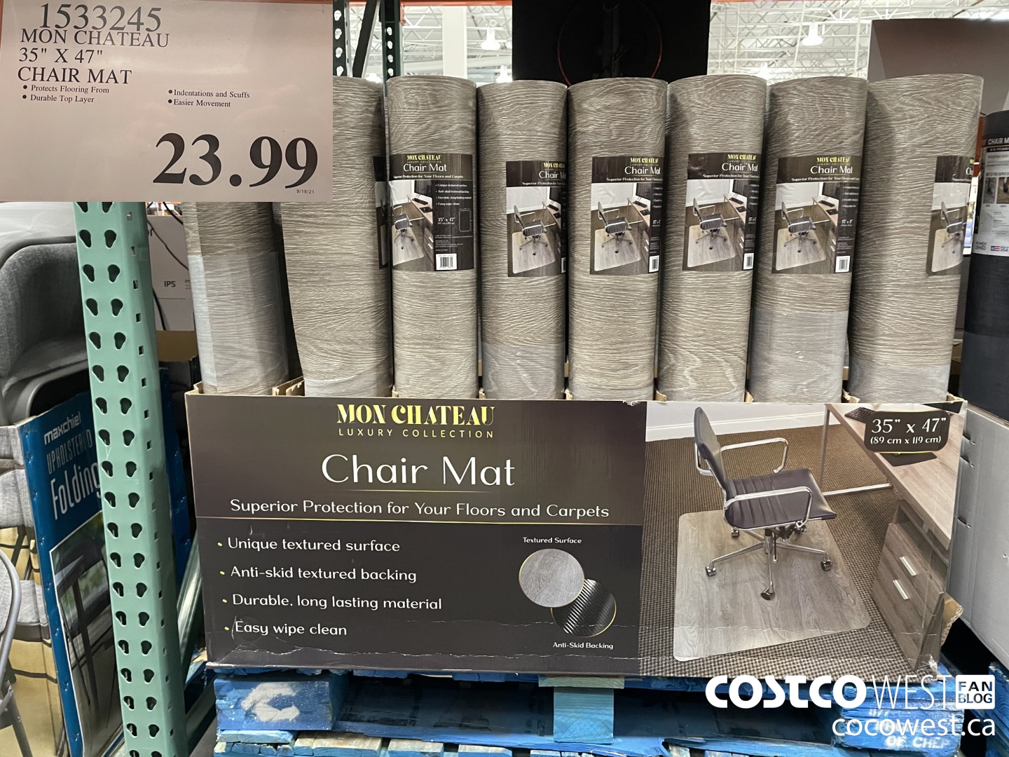 Costco trendsetter chair mat sale