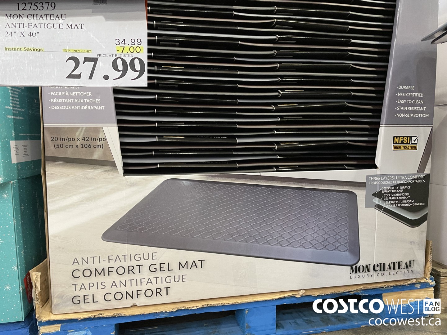 Costco Sale Item Review Mon Chateau Luxury Collection Anti-Fatigue