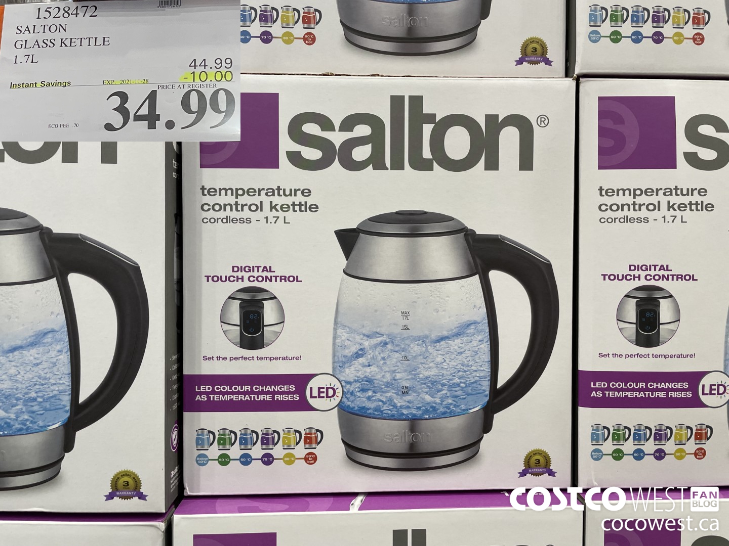 costco salton kettle