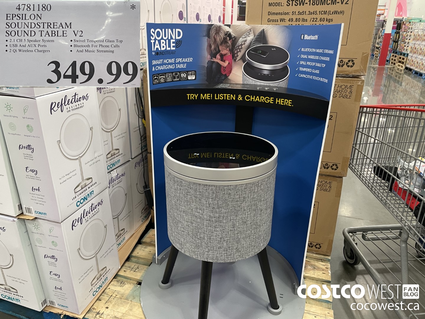 4781180 SOUNDSTREAM SOUND TABLE V2  $349.99
