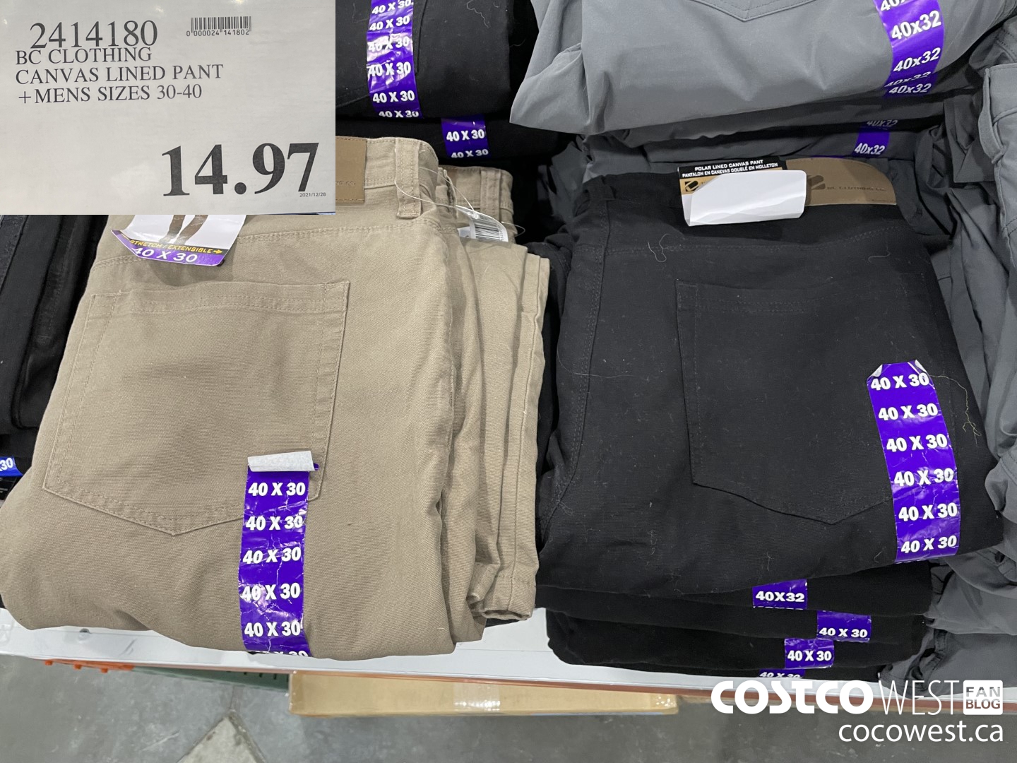 Costco Winter Aisle 2021 Superpost! Clothing, Shoes & Undergarments -  Costco West Fan Blog