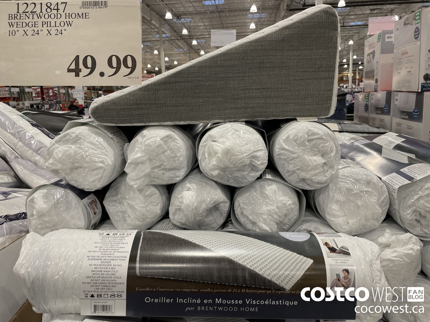 Costco shop wedge pillow