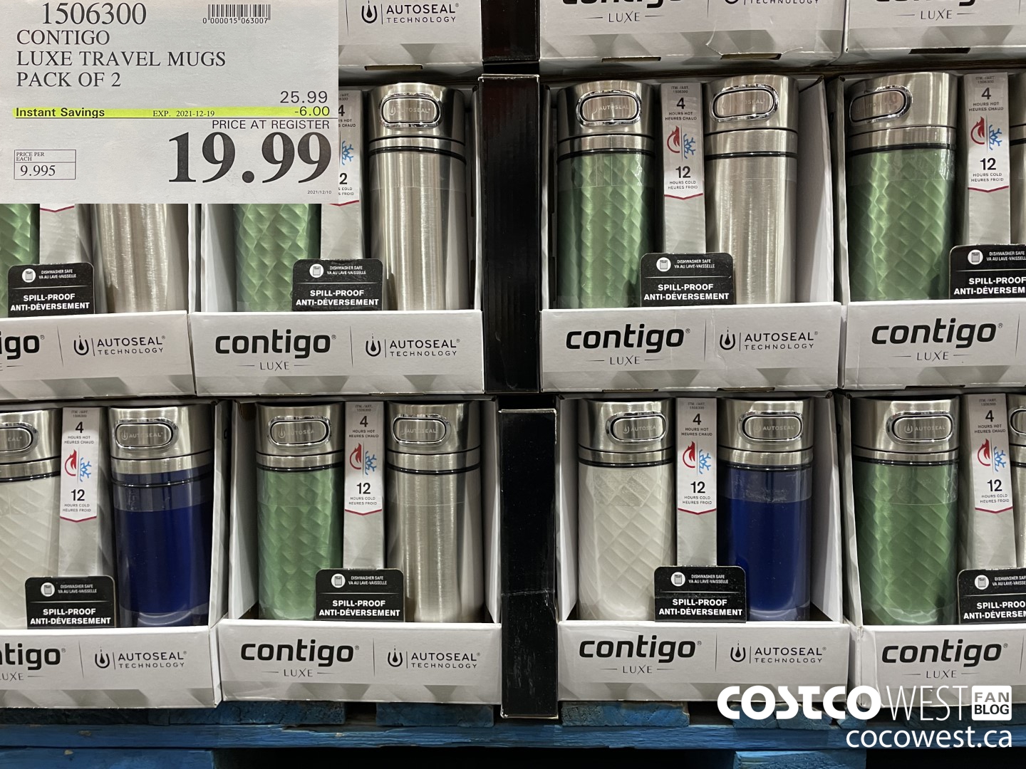 Costco] Contigo Luxe Travel Mugs - 2 Pack - $14.97 (YMMV warehouse deal  found at Scarborough location) - RedFlagDeals.com Forums