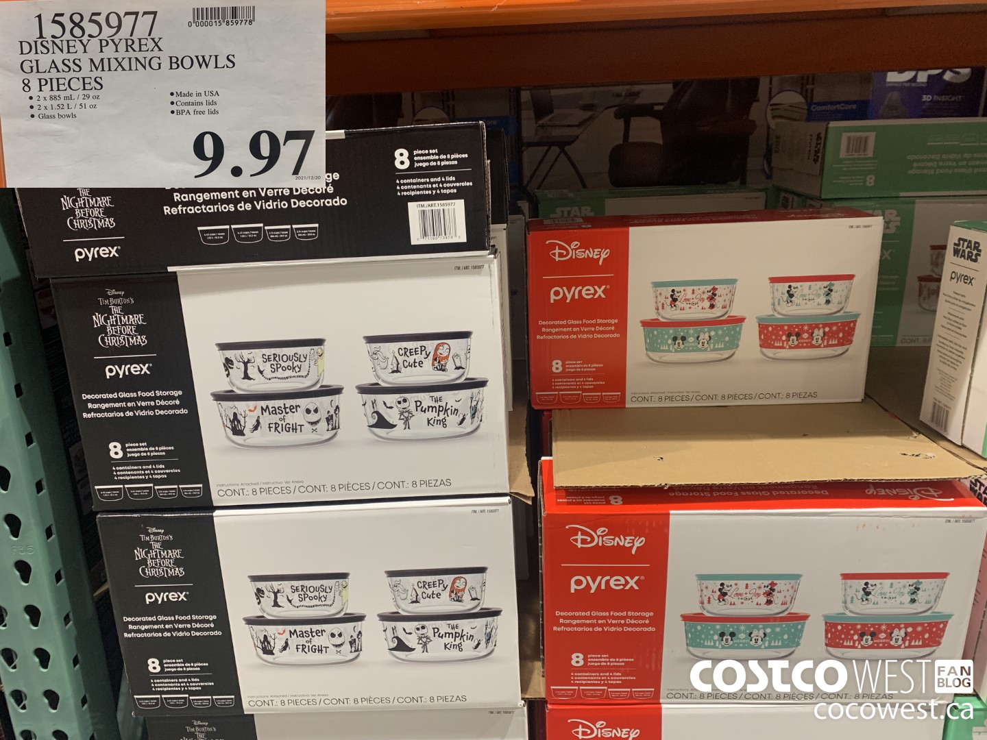 Pyrex Mixing Bowl 8-Piece Set Only $9.97 Shipped on Costco.com