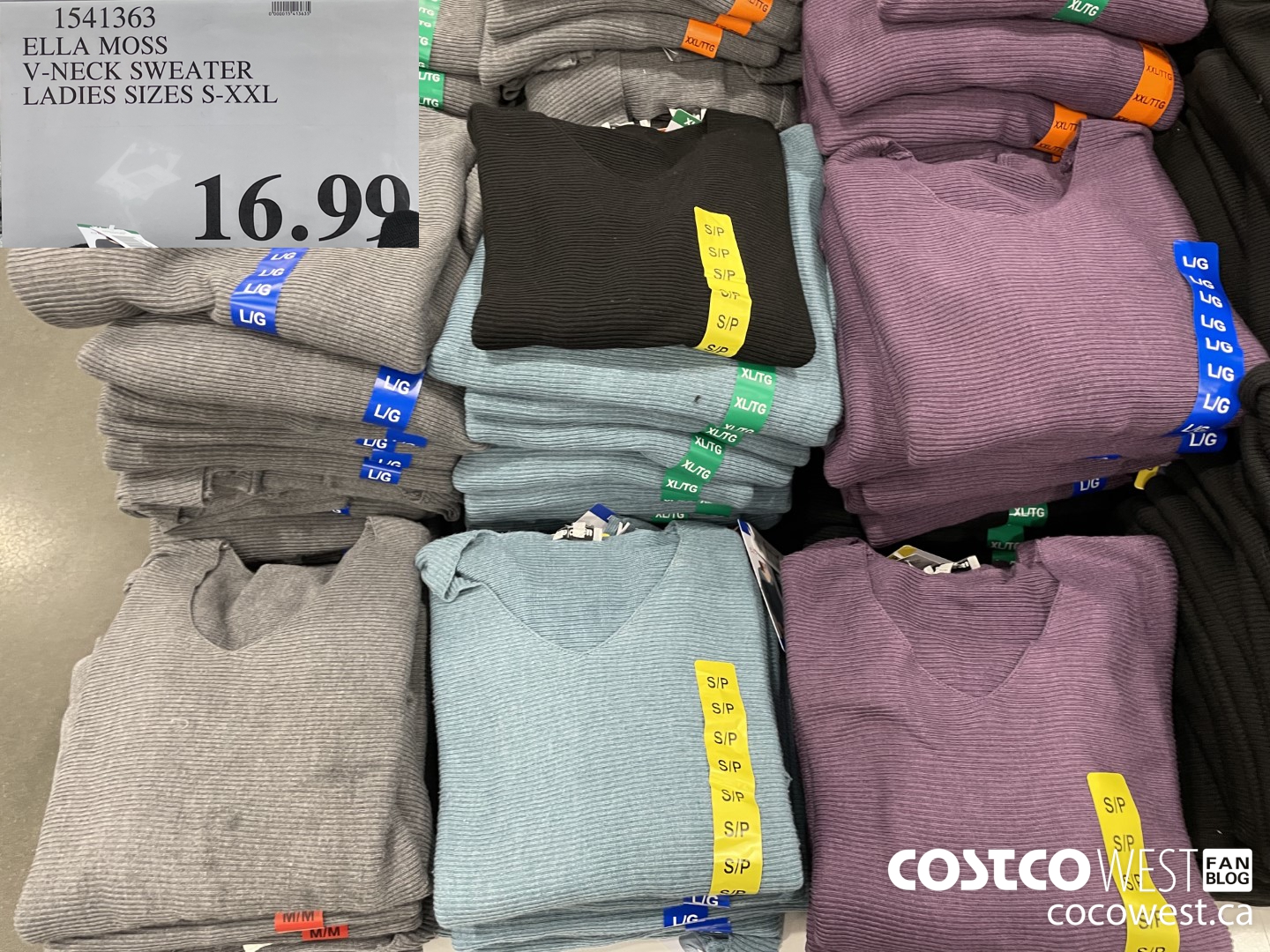 Costco at it again - Calvin Klein merino wool v-neck sweaters