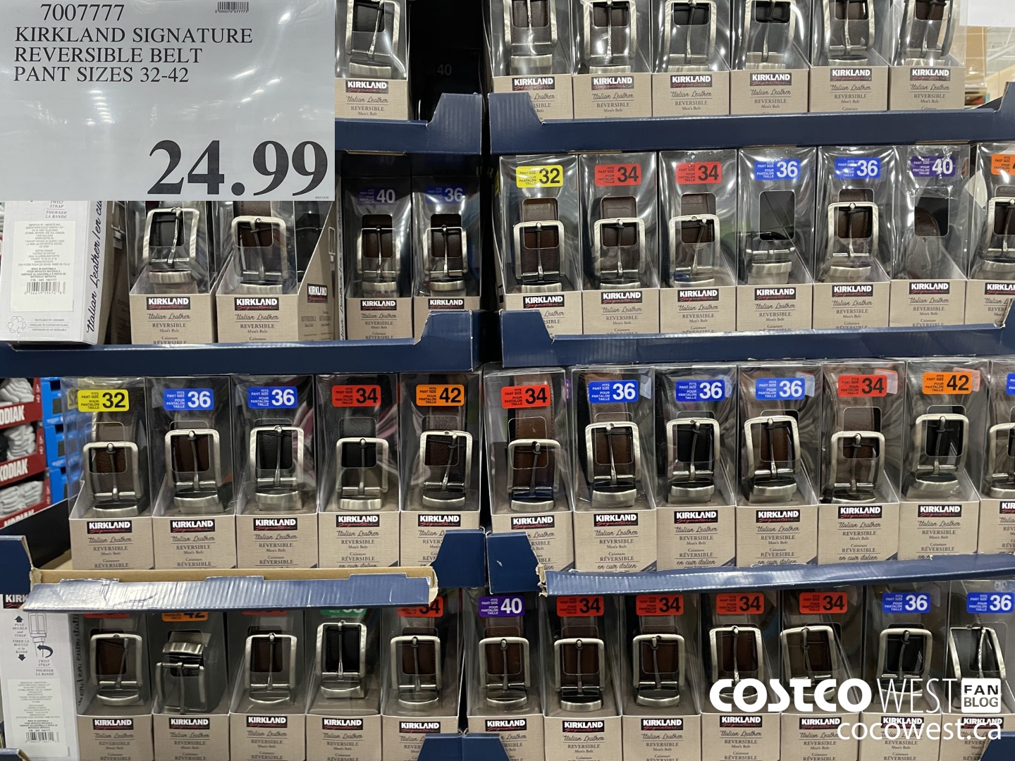 Costco belts 2024