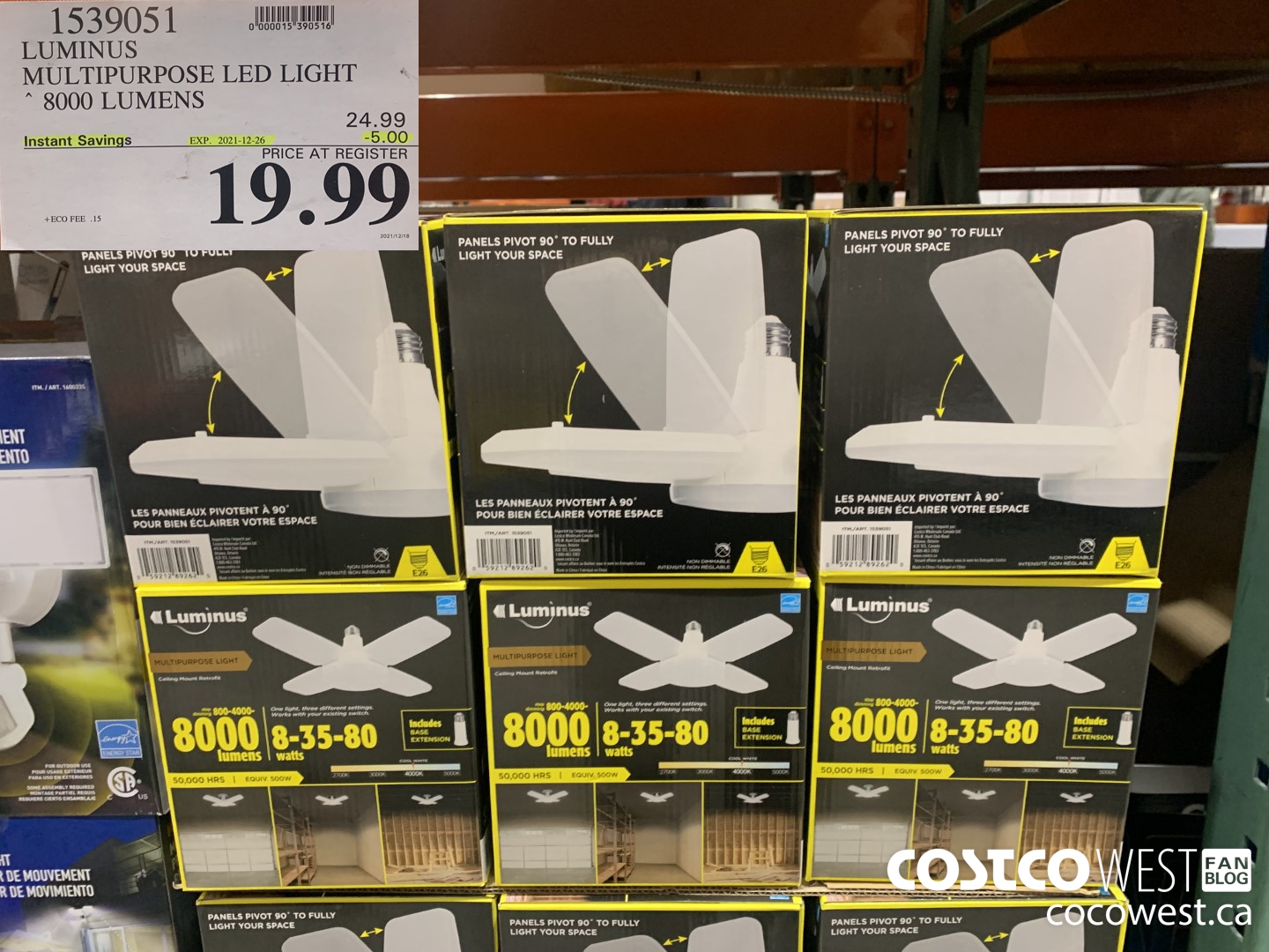 Luminus led multi on sale purpose light costco