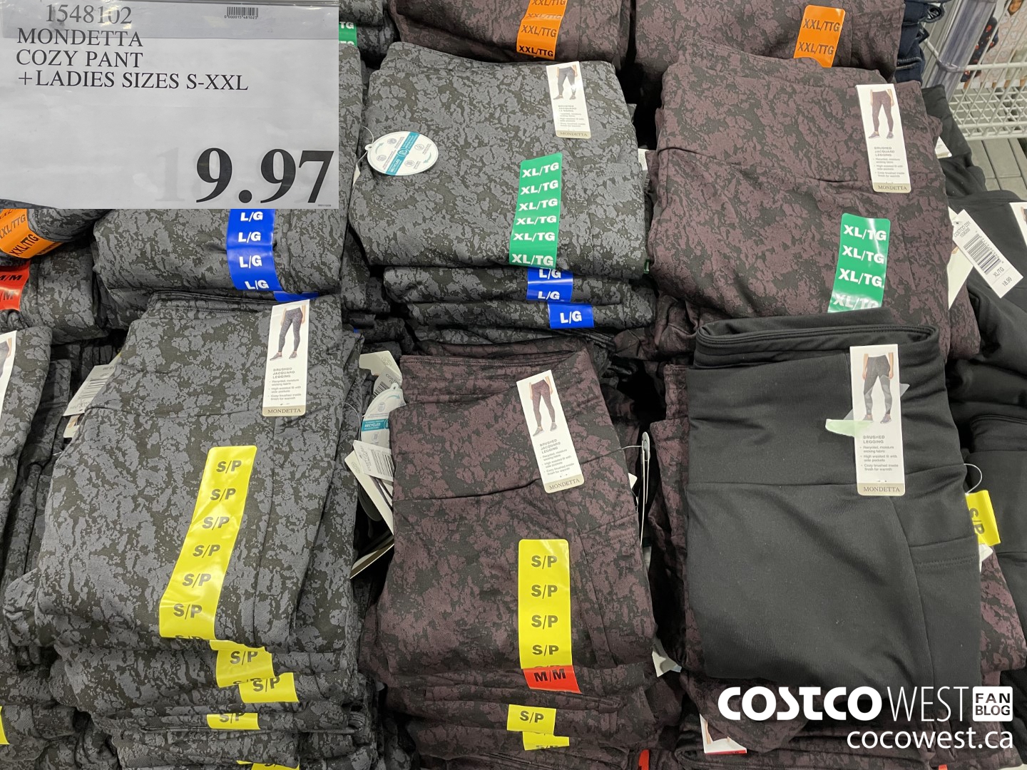 Costco] Mondetta Women's Active T-shirt, 2-pack - $9.97 - various