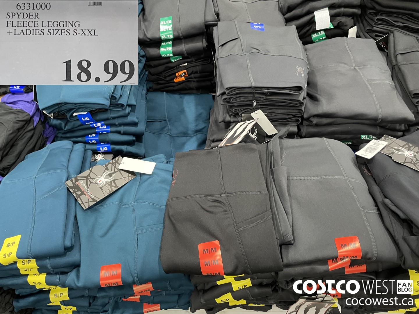 Costco fleece outlet leggings