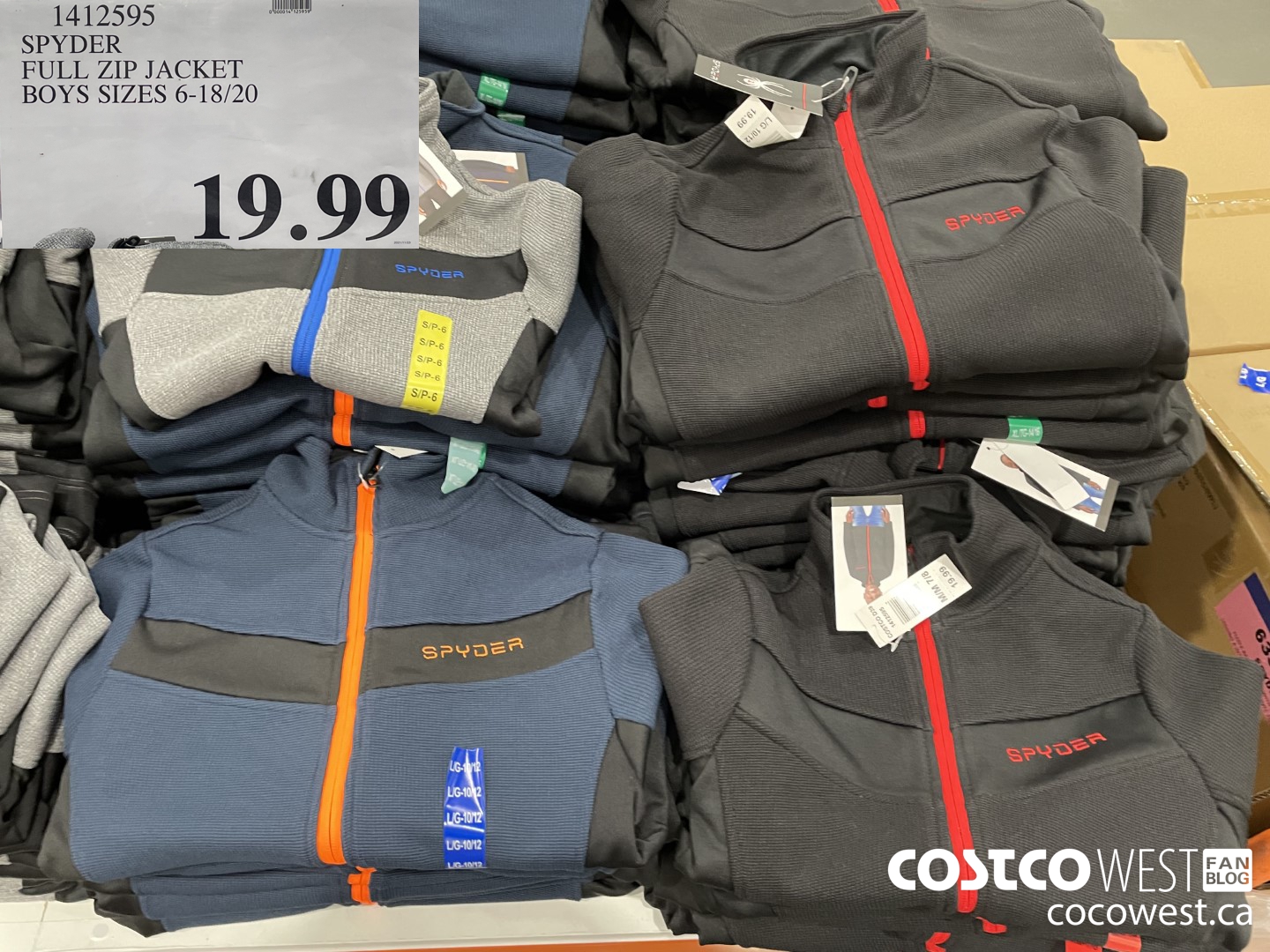 Costco Hi-Tec Men's Full Zip Jacket 29.97