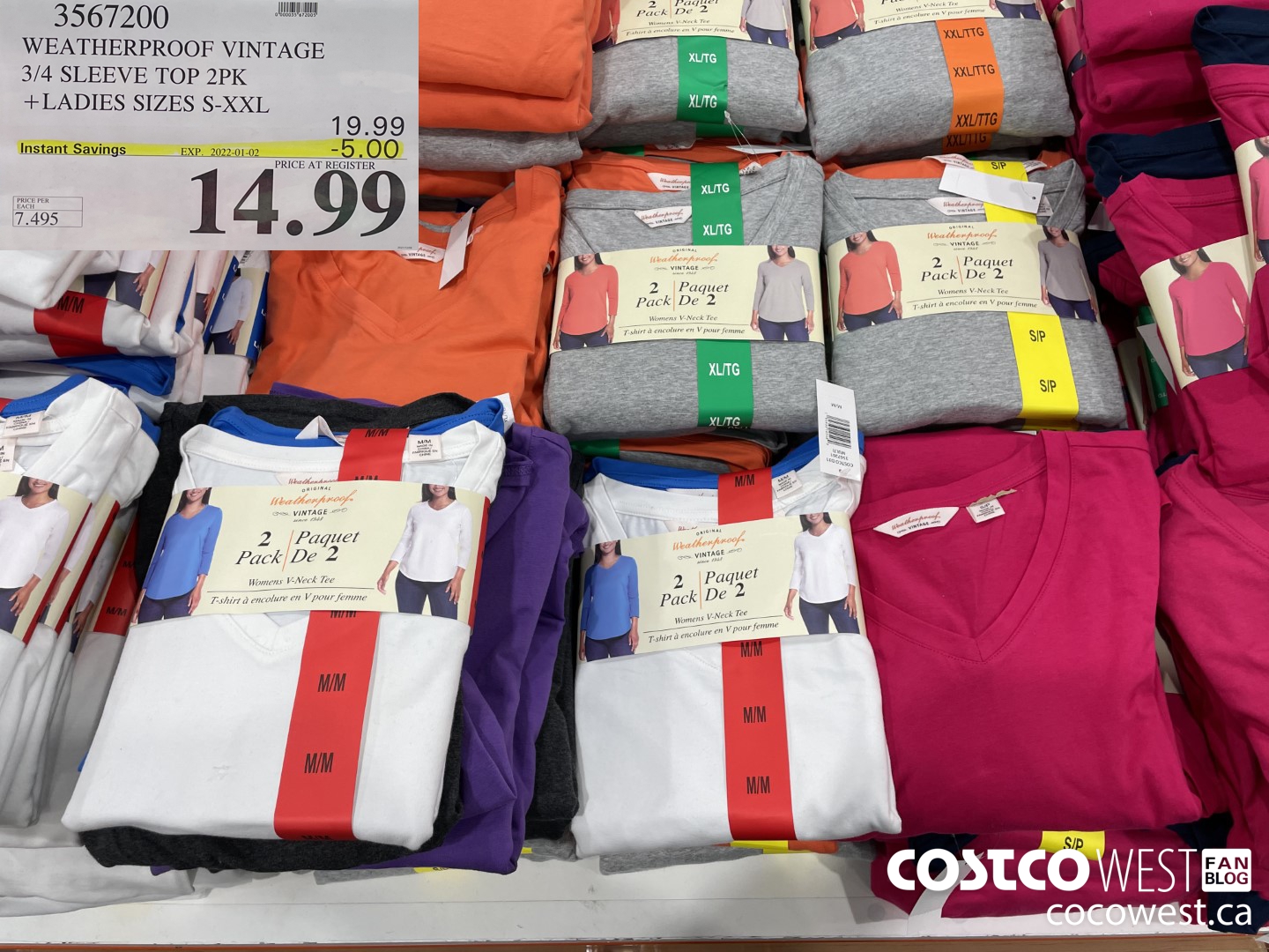 Costco 2021 Superpost! The Entire Clothing & Undergarment Section - Costco  West Fan Blog