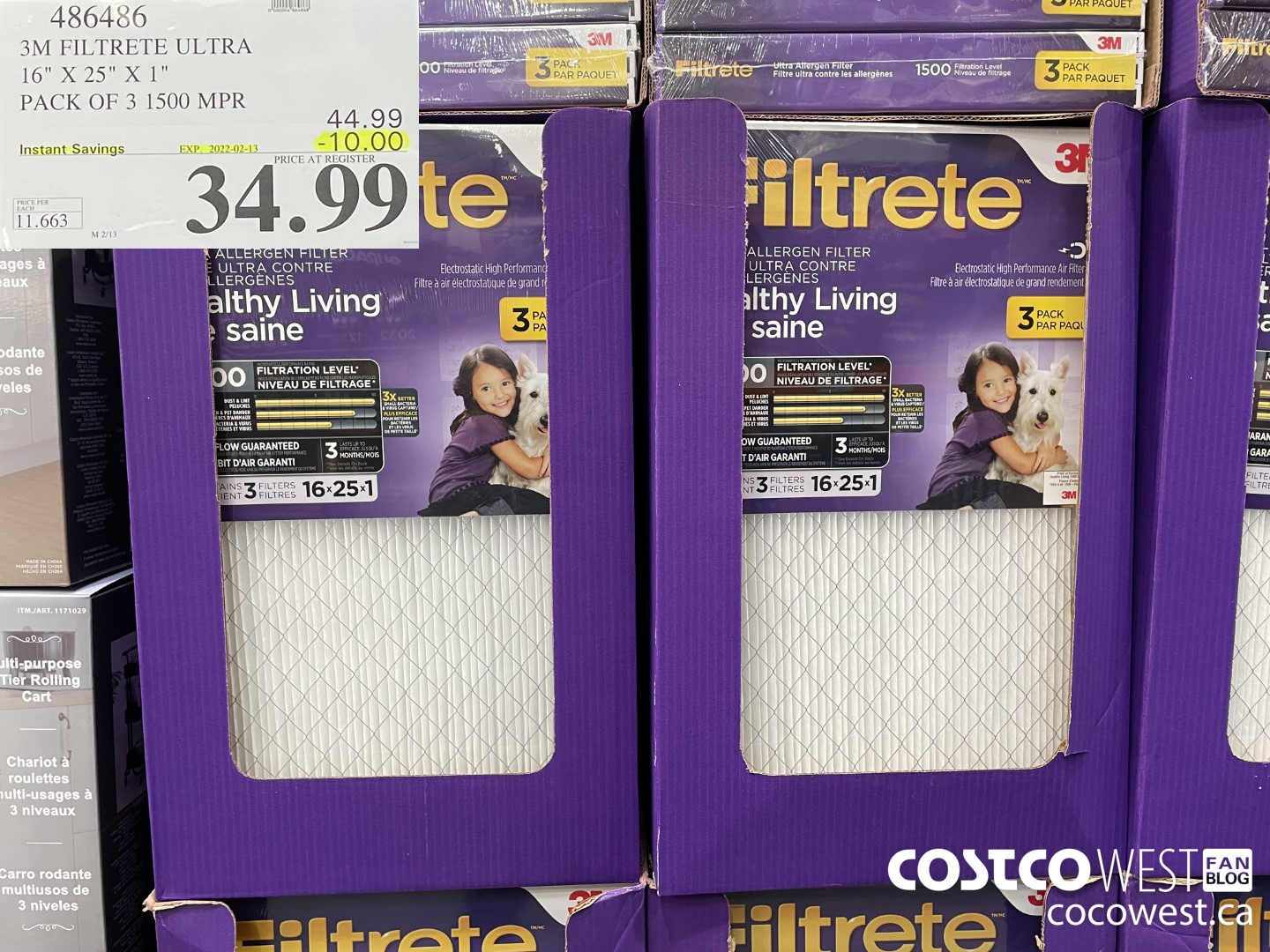 486466 3M FILTRETE ULTRA 16
