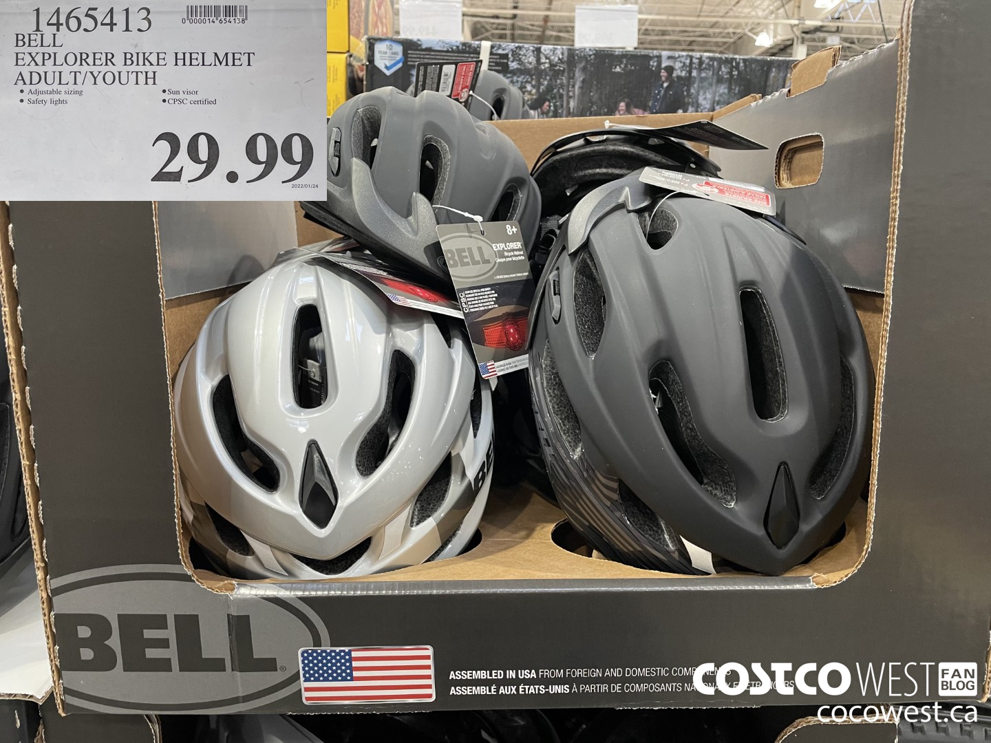 bike helmet costco canada