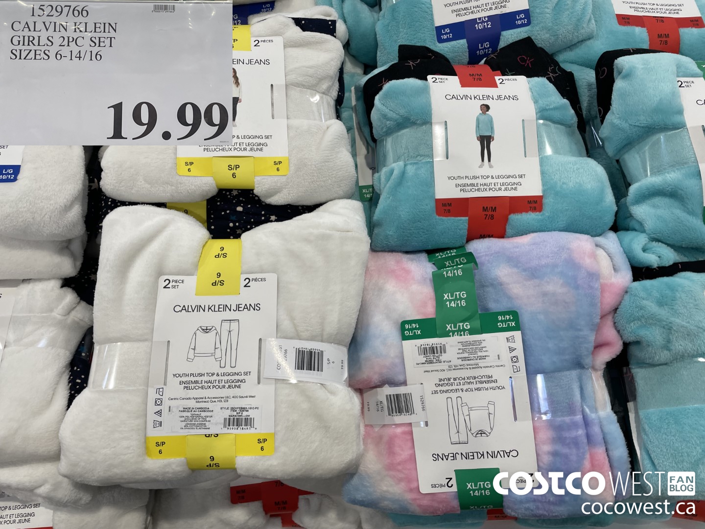 2-piece Calvin Klein lounge sets are at Costco for only $19.99! So