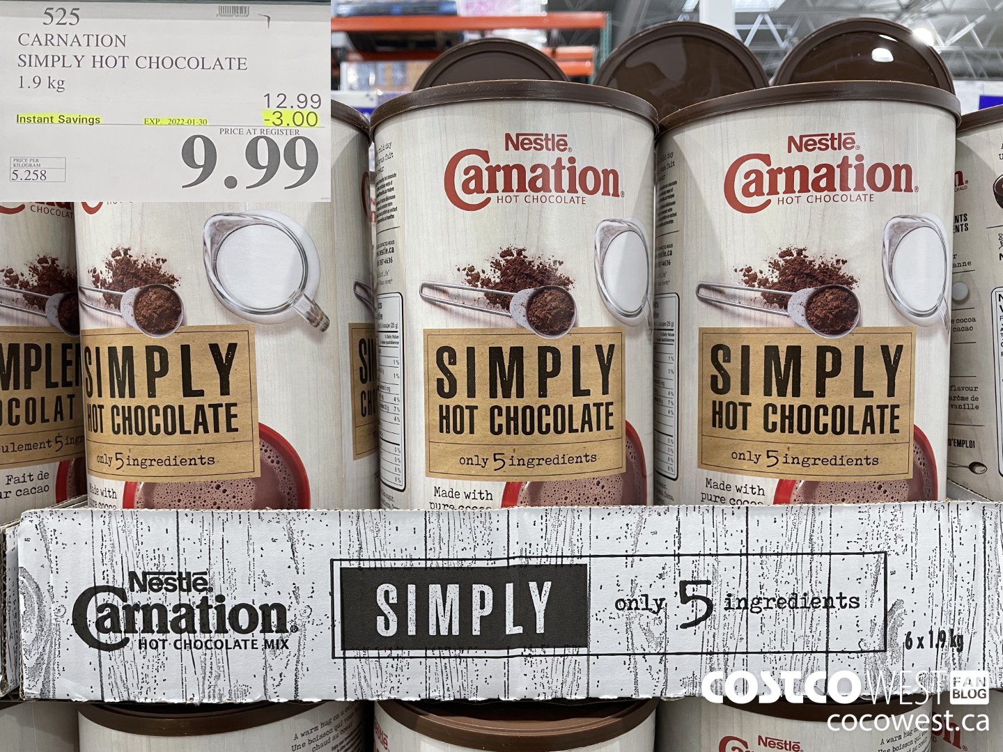 Nestle Carnation Simply Hot Chocolate Review - Costco West Fan Blog