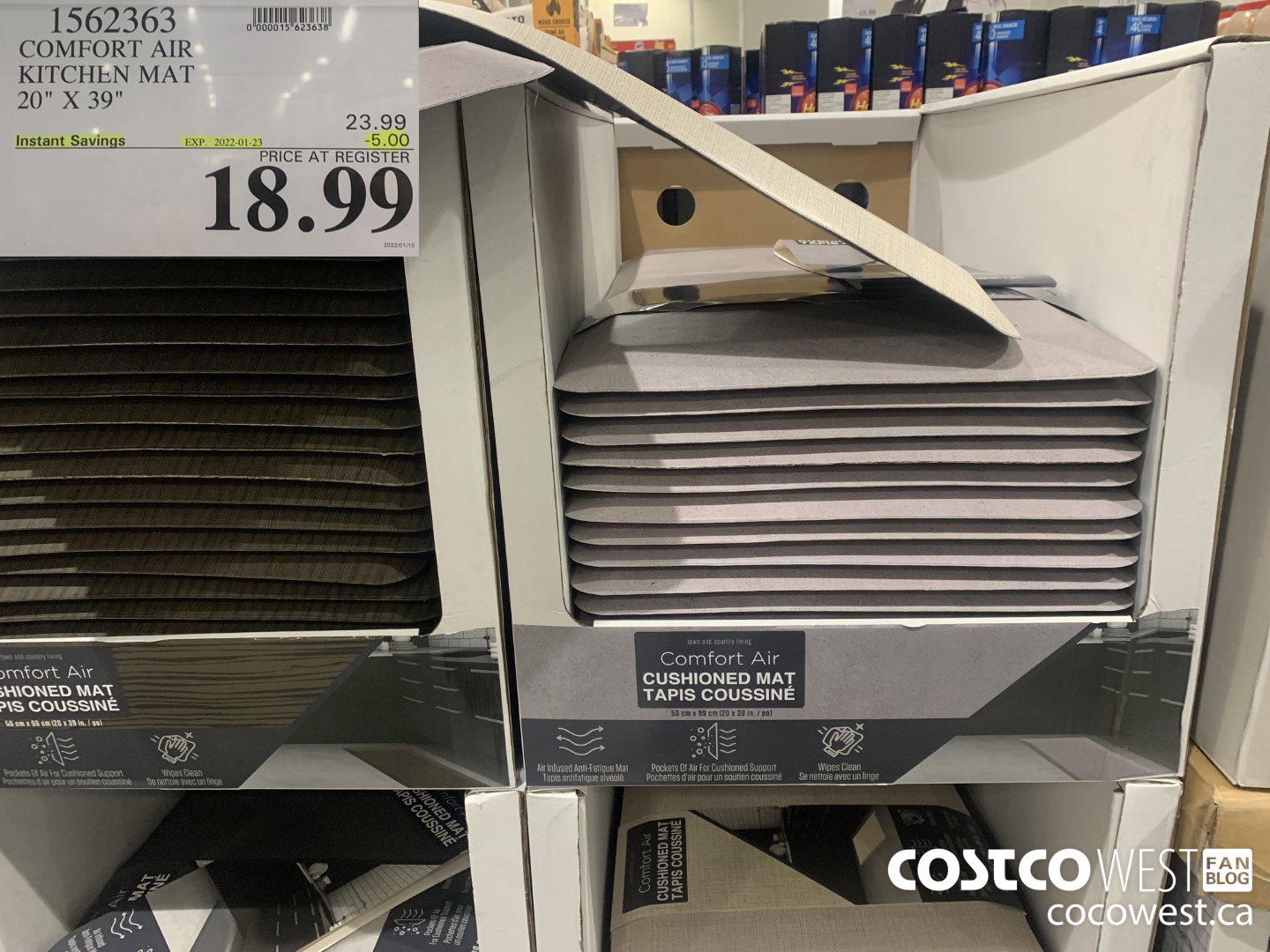 Weekend Update Costco Sale Items For Jan 14 16 2022 For BC AB MB   COMFORT AIR KITCHEN MAT 20 X 39  20220114 79814 