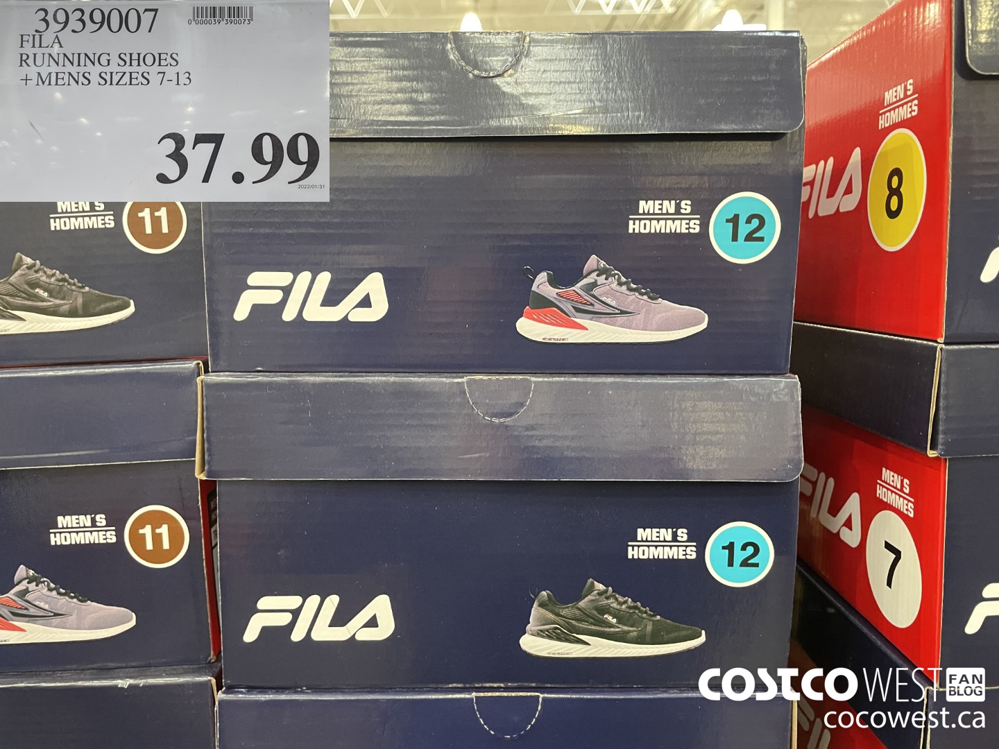 3939007 FILA RUNNING SHOES MENS SIZES 7-13 $37.99