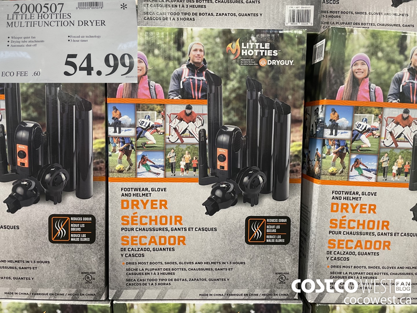 2000507 LITTLE HOTTIES MULTIFUNCTION DRYER $54.99