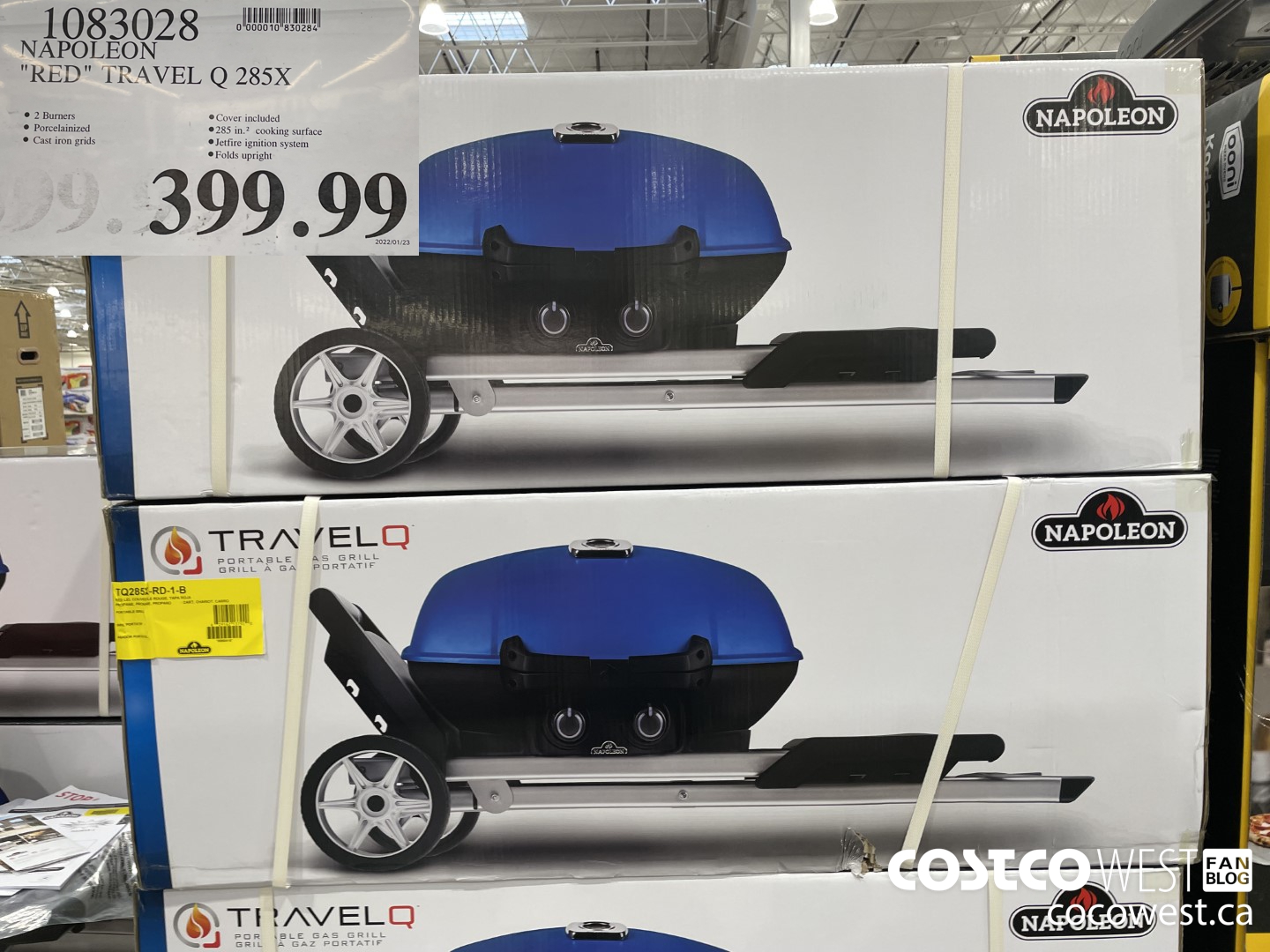 1083028 NAPOLEON TRAVEL Q 285X  $399.99