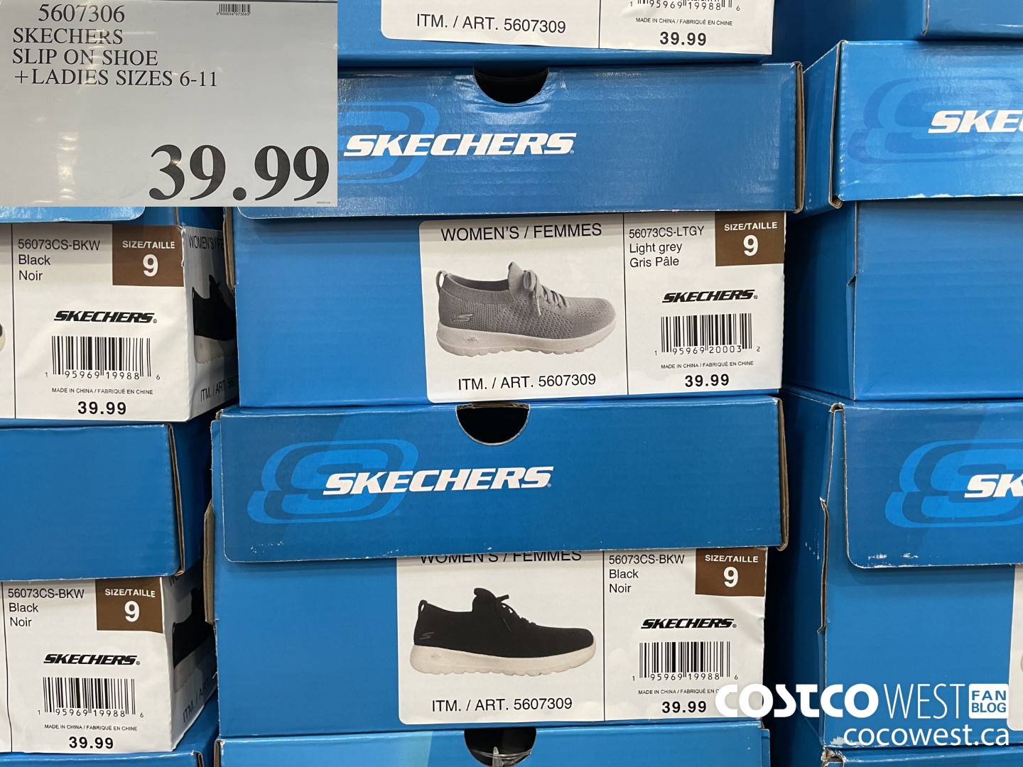 5607306 SKECHERS SLIP ON SHOE LADIES SIZES 6-11  $39.99
