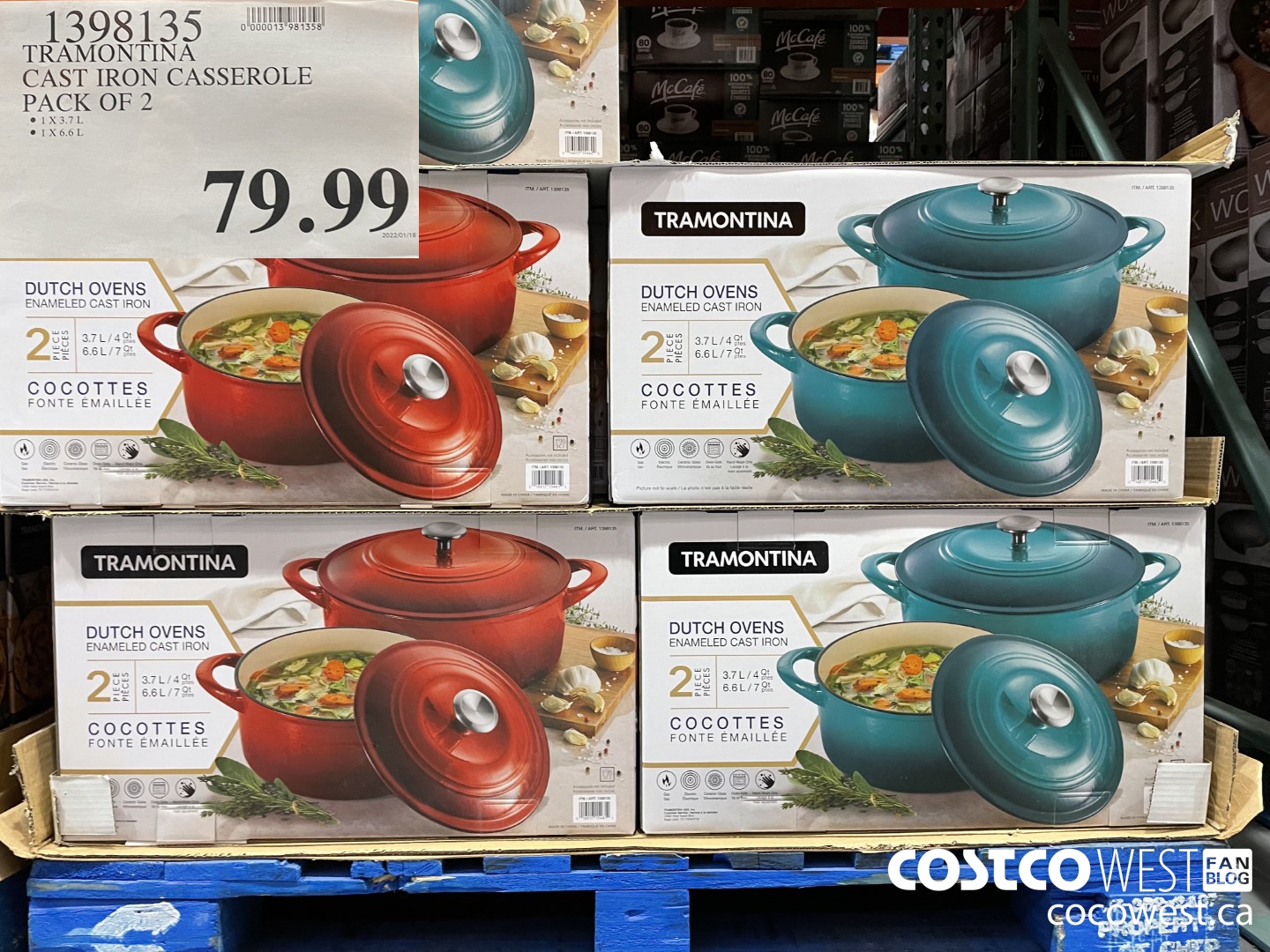 Tramontina Cast Iron Dutch Oven 2-Pack Only $48.99 Shipped on Costco.com