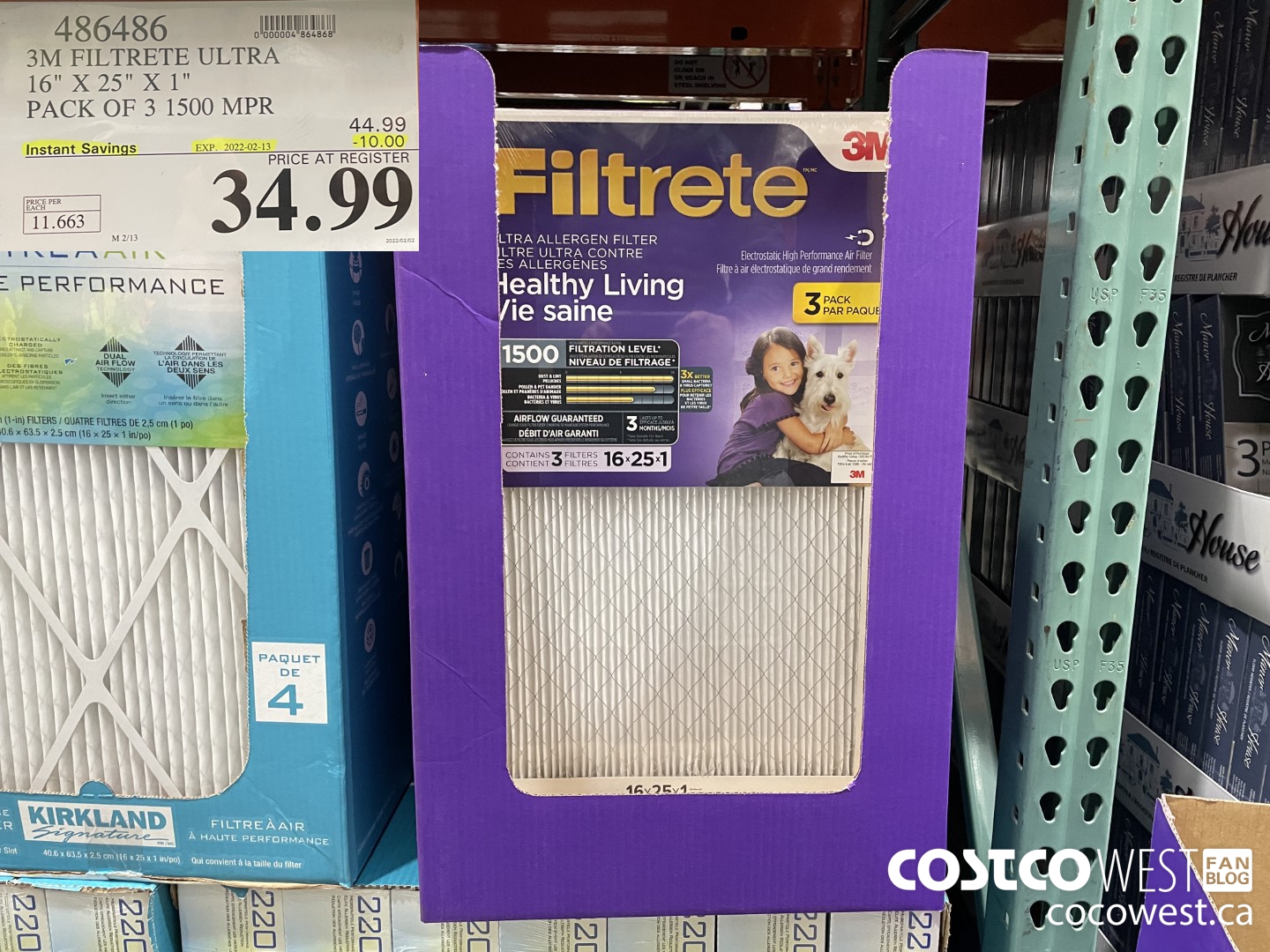486486 3M FILTRETE ULTRA 16