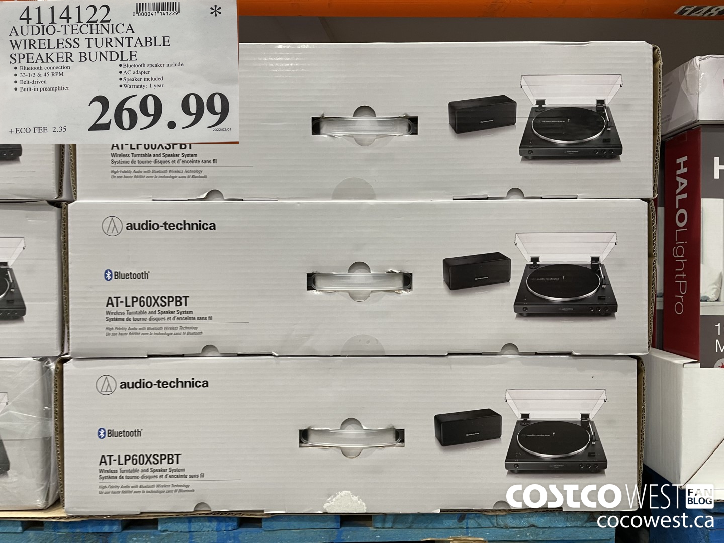 4114122 AUDIO-TECHNICA WIRELESS TURNTABLE SPEAKER BUNDLE $269.99