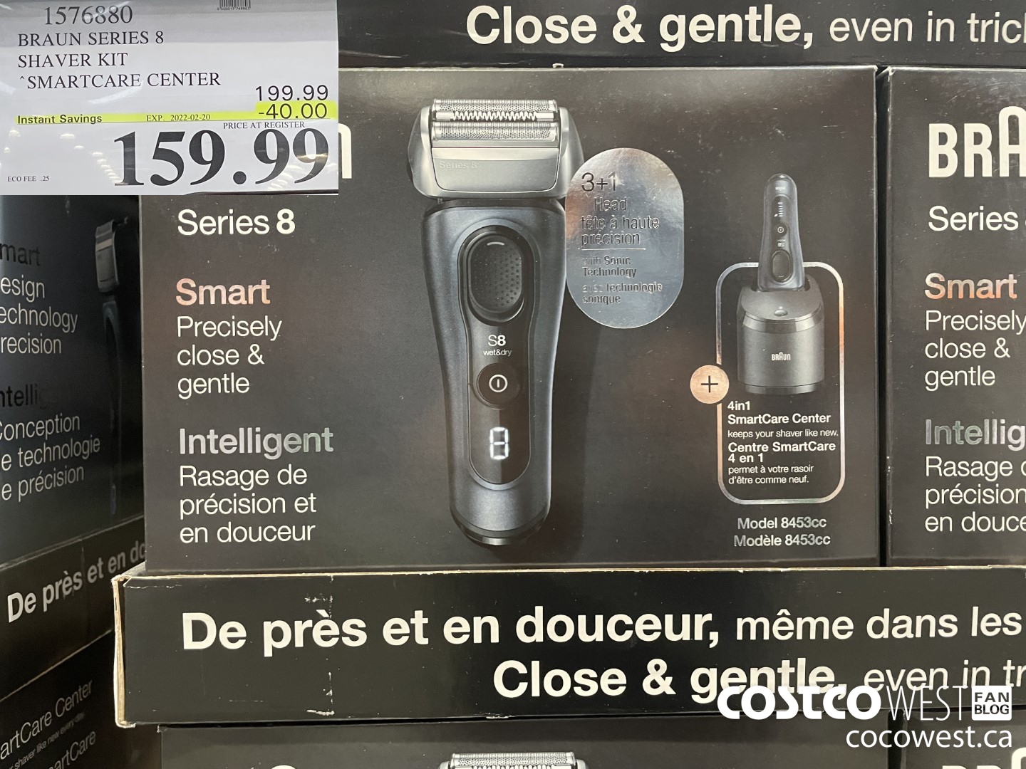 1576880 BRAUN SERIES 8 SHAVER KIT SMARTCARE CENTER  ($40.00 INSTANT SAVINGS EXPIRES ON 2022-02-20) $159.99