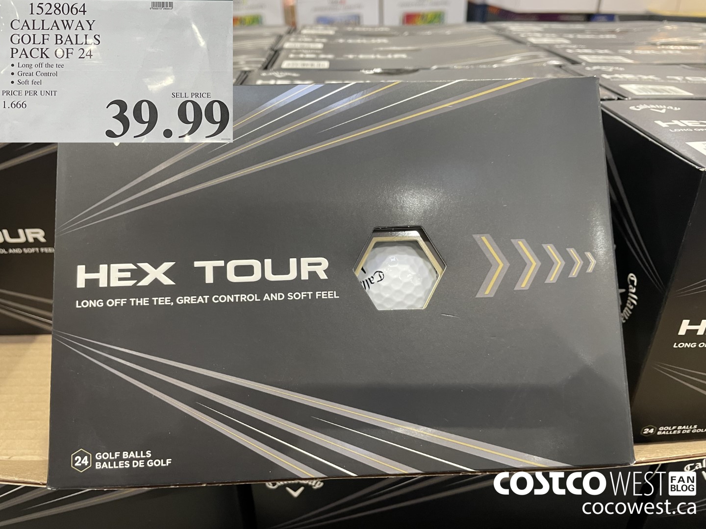 1528064 CALLAWAY GOLF BALLS PACK OF 24 $39.99